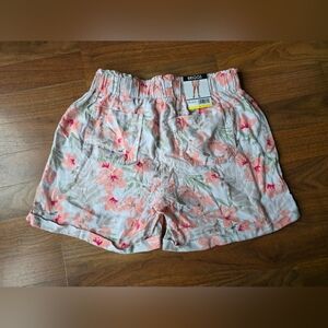 Briggs New York Women's Floral Print Shorts - Pink and Green